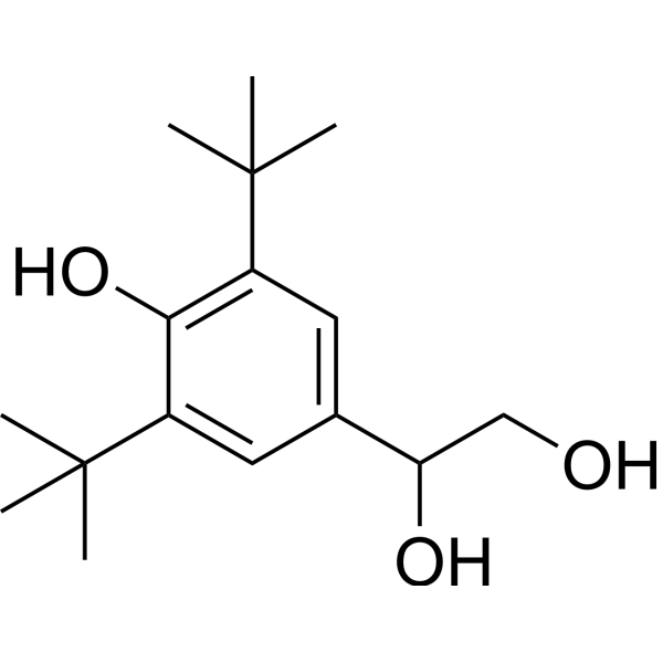 1-(3,5-Di-tert-butyl-4-hydroxyphenyl)ethane-1,2-diol 125489-21-6